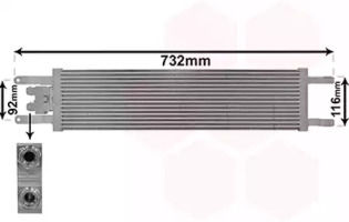 VAN WEZEL 17013701 -  масляный радиатор, двигательное масло